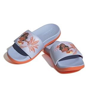 Disney's Moana Adidas Adilette Kids' Comfort Slide Sandals